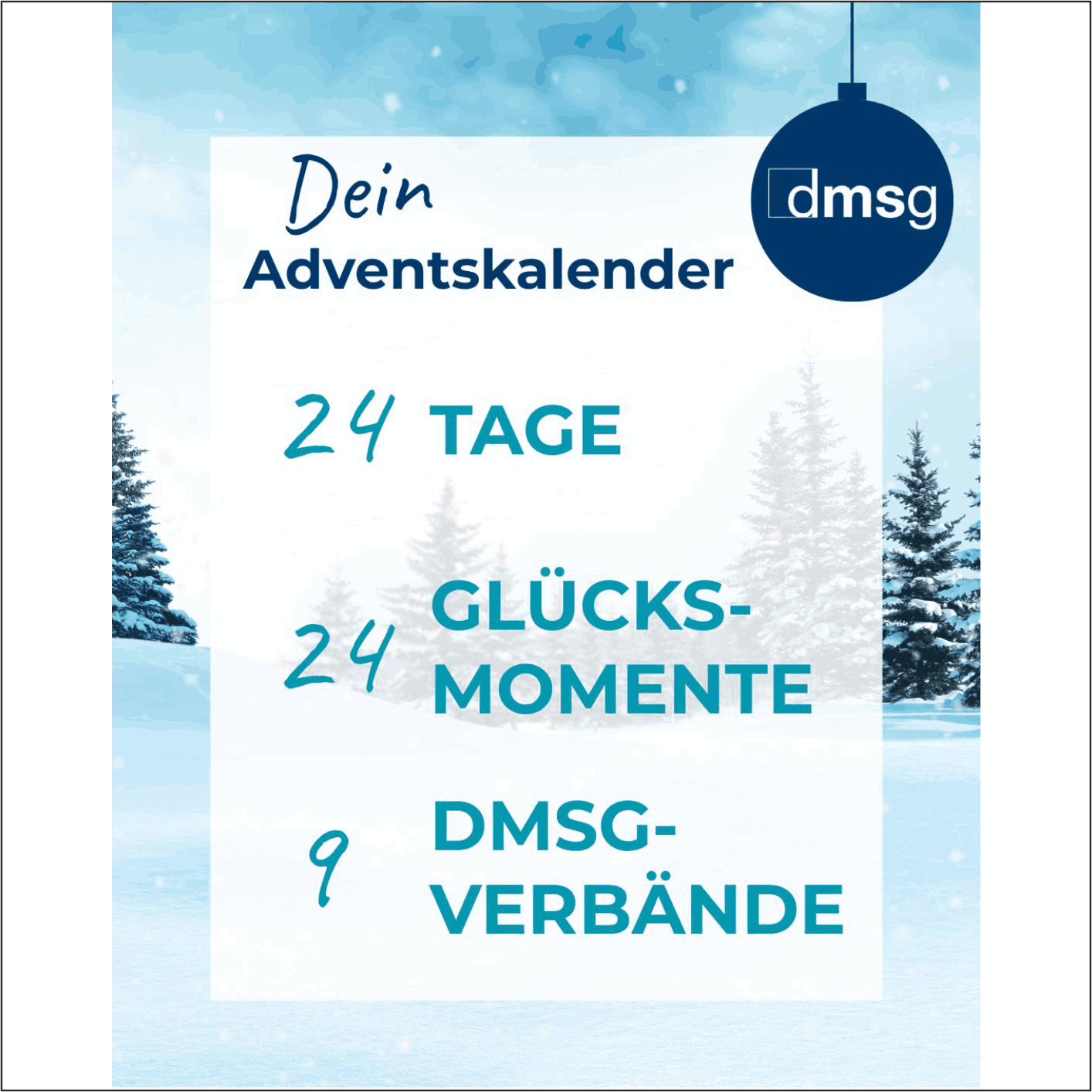 Logo Adventskalender|Projekt-AG DMSG Landesverbände